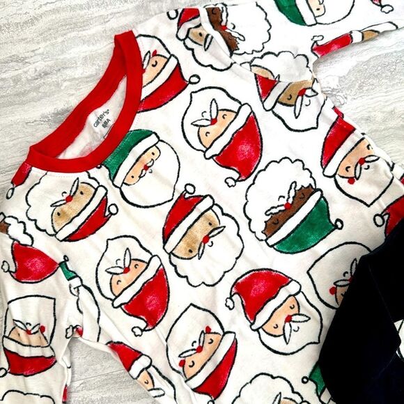 CARTER’S Boys Christmas Pajama Tops - Picture 2 of 3